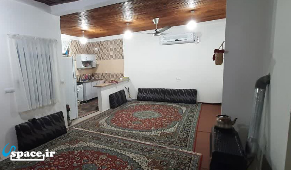 نمای داخلی خانه ویلایی کاشانی - بندرگز - نوکنده - روستای جفاکنده